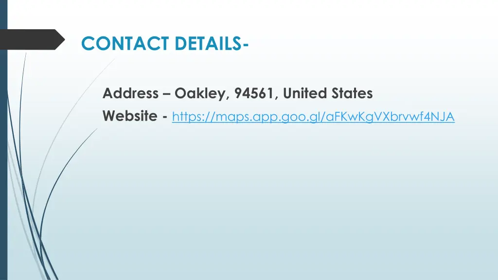 contact details