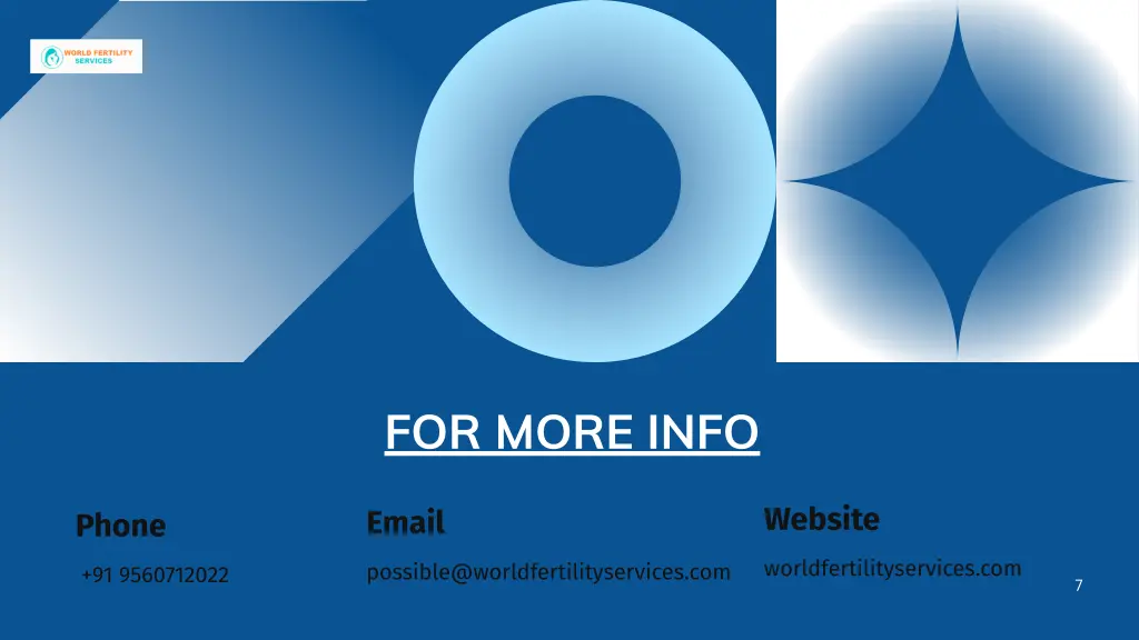 for more info