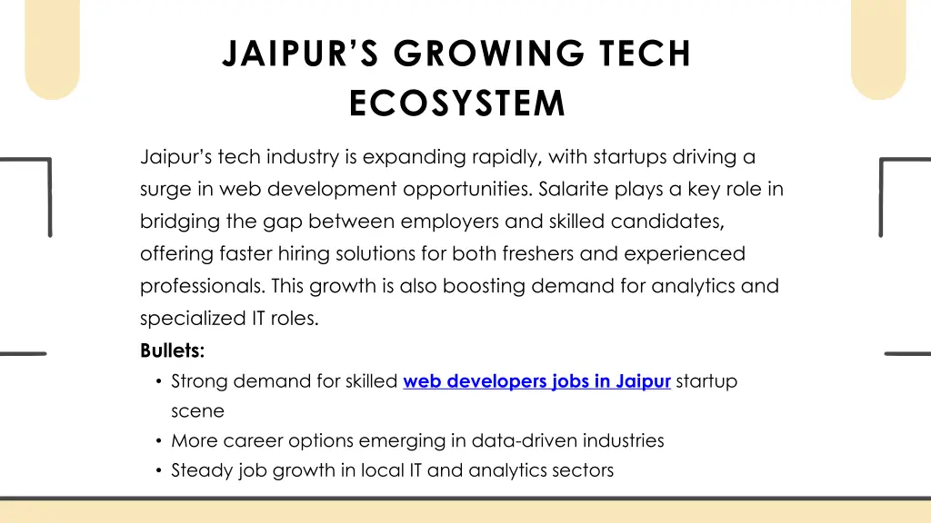 jaipur s growing tech ecosystem