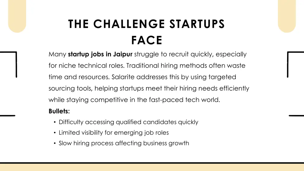 the challenge startups face many startup jobs