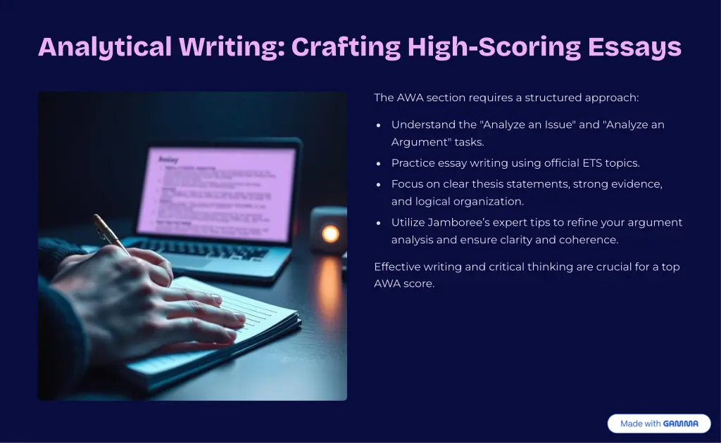 analytical writing crafting high scoring essays