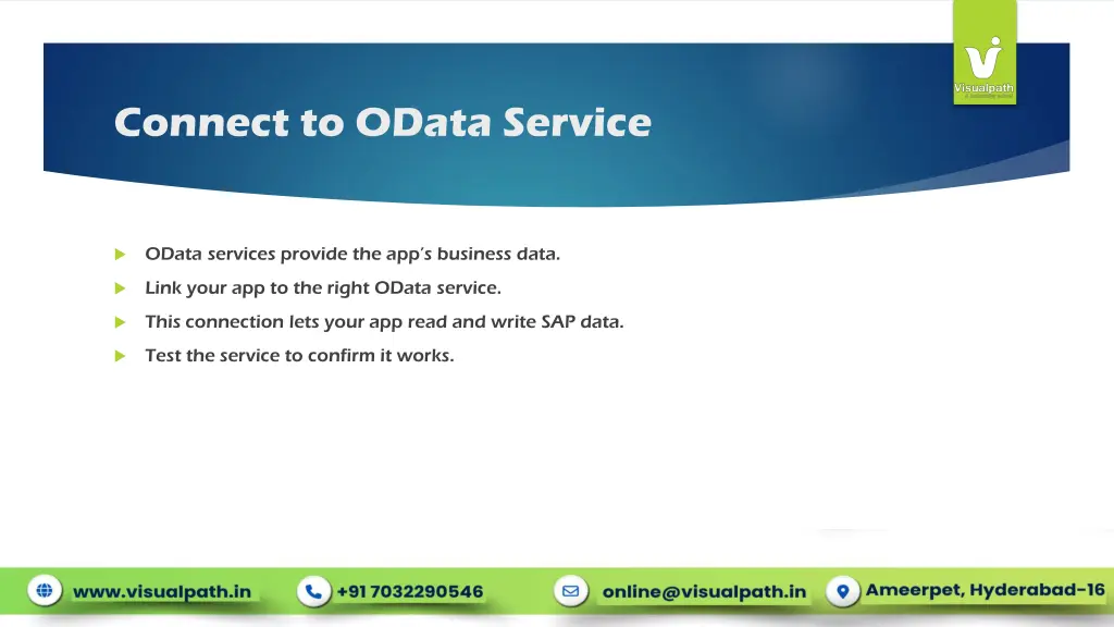 connect to odata service