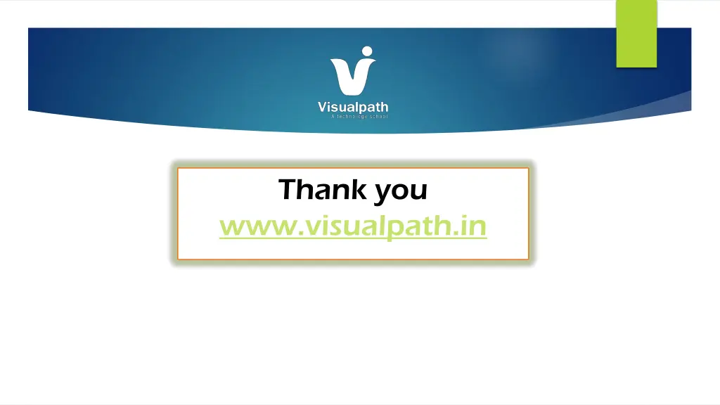 thank you www visualpath in