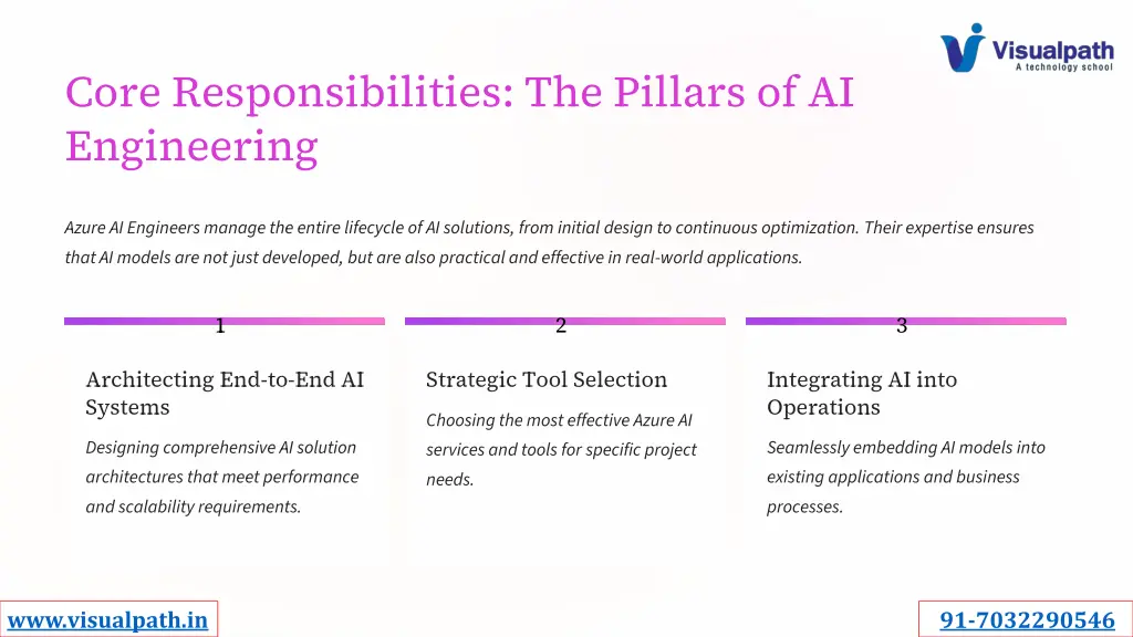 core responsibilities the pillars
