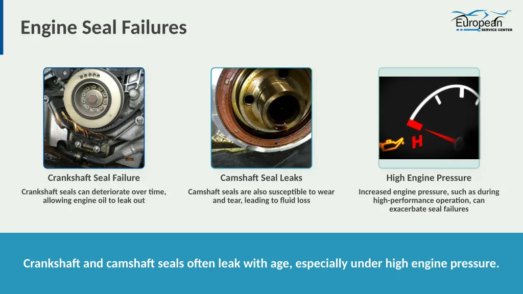 engine seal failures
