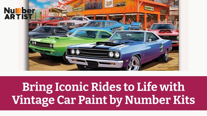 bring iconic rides to life with vintage car paint