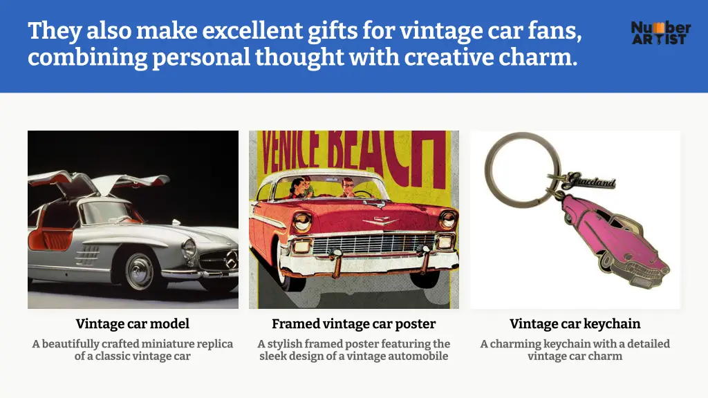 they also make excellent gifts for vintage