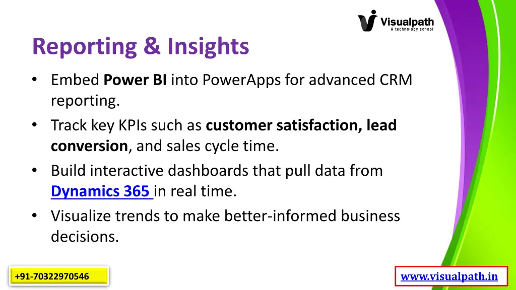 reporting insights