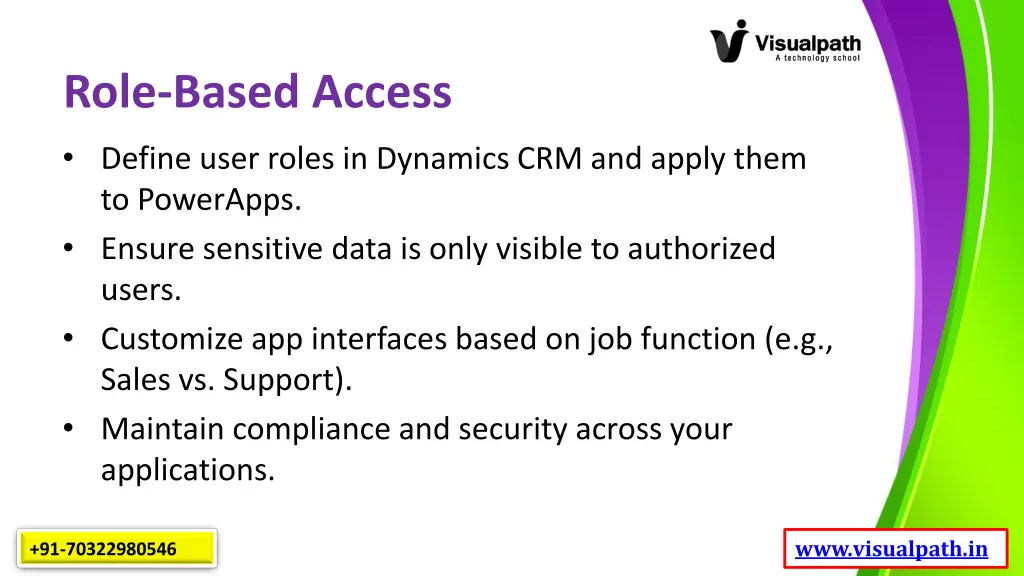 role based access