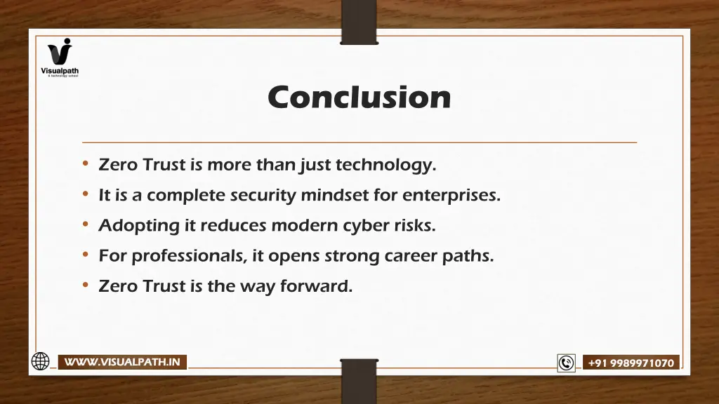 conclusion