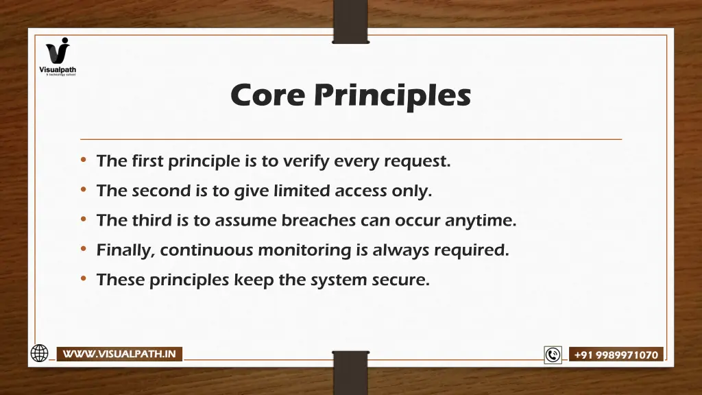core principles