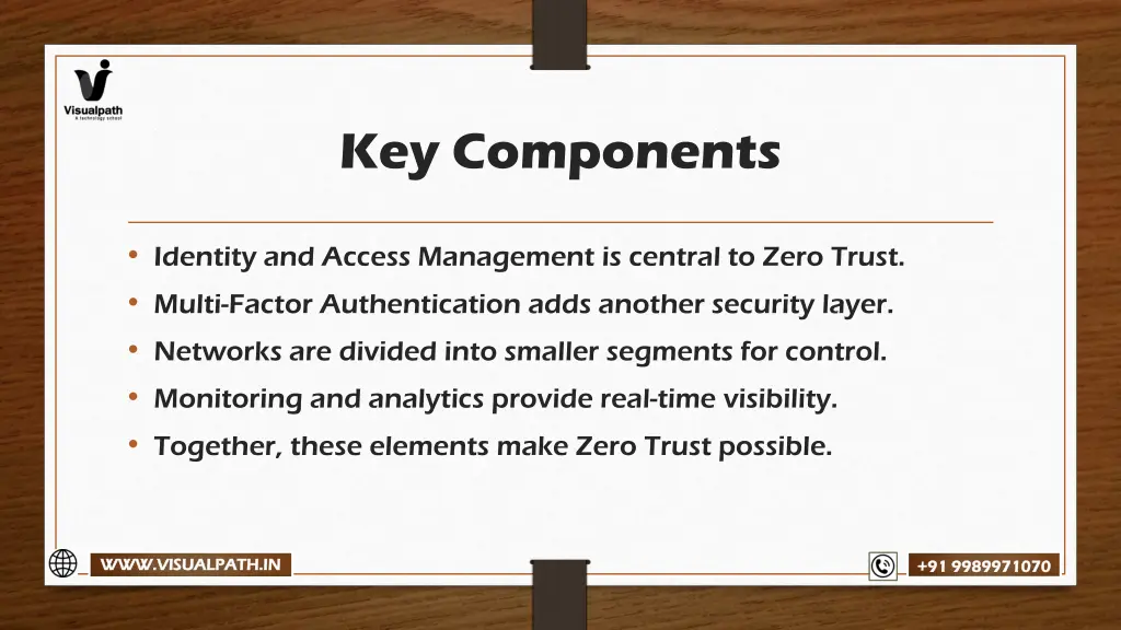 key components
