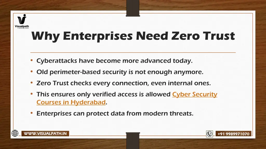 why enterprises need zero trust