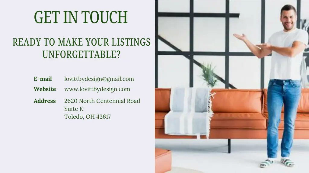 get in touch