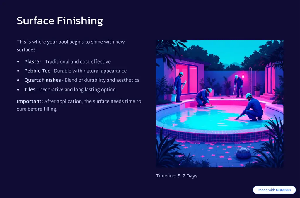 surface finishing