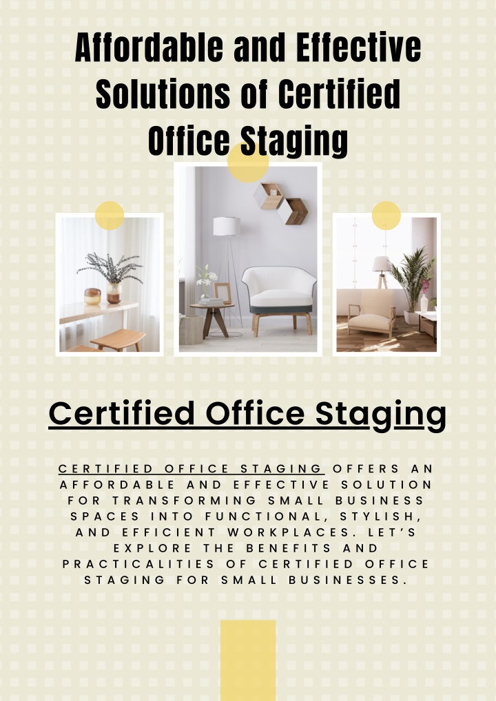 affordable and effective solutions of certified