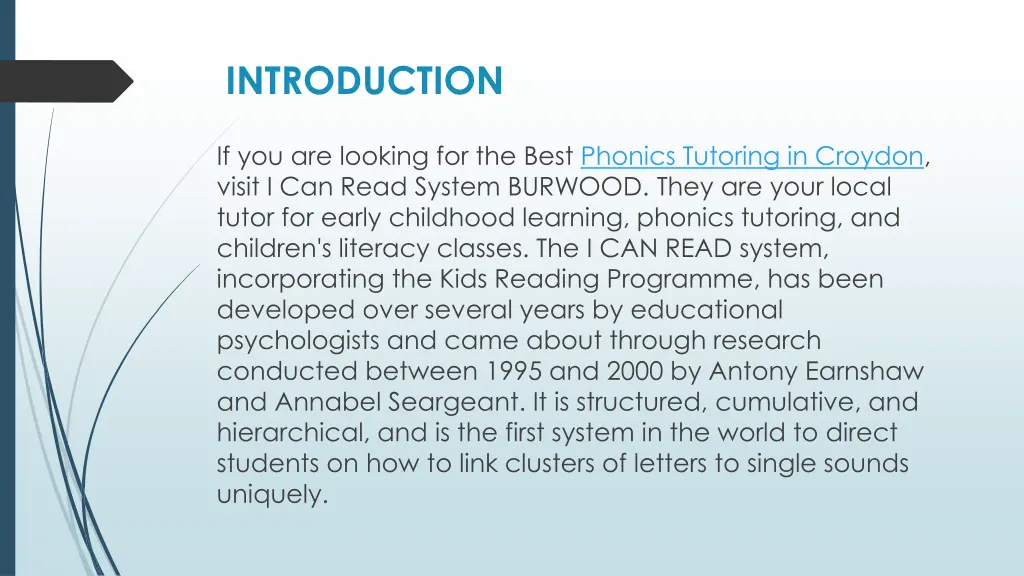 introduction