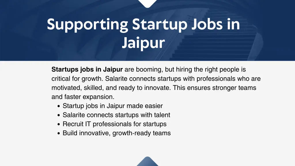 supporting startup jobs in jaipur
