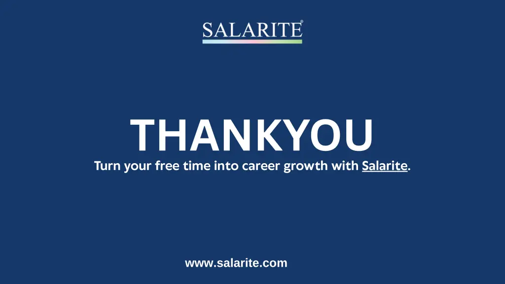 thankyou turn your free time into career growth