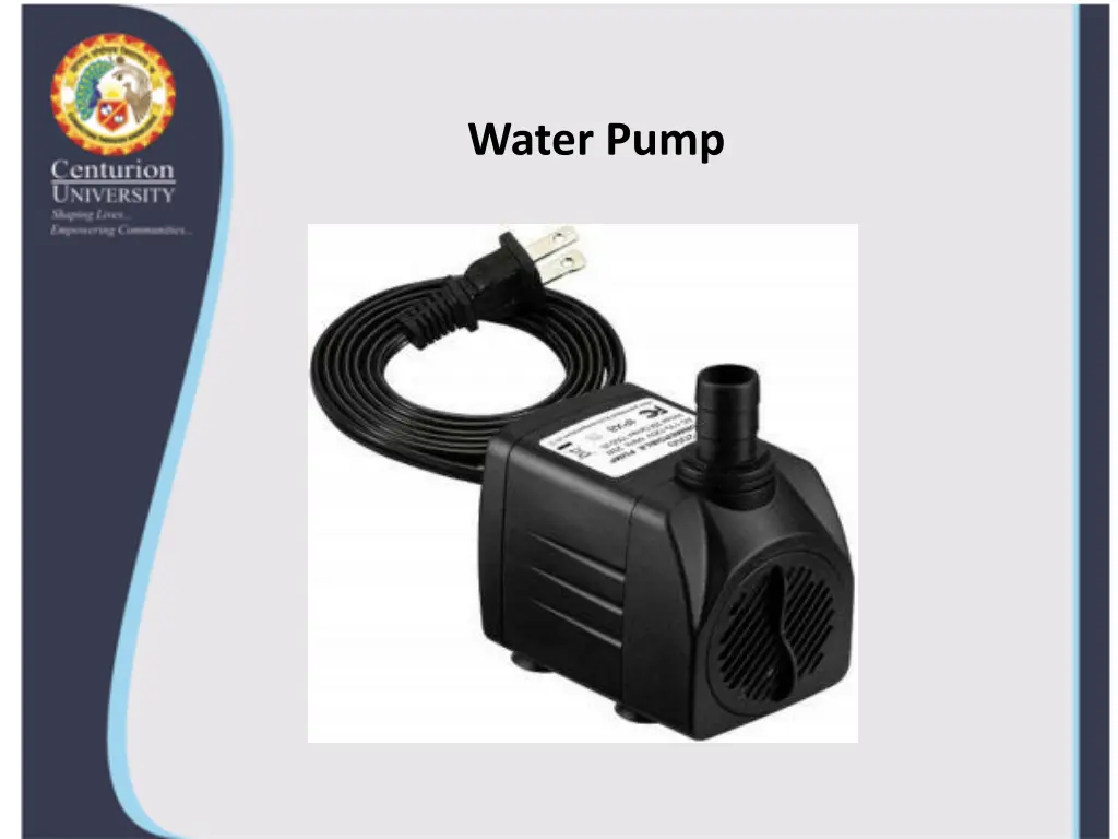 water pump