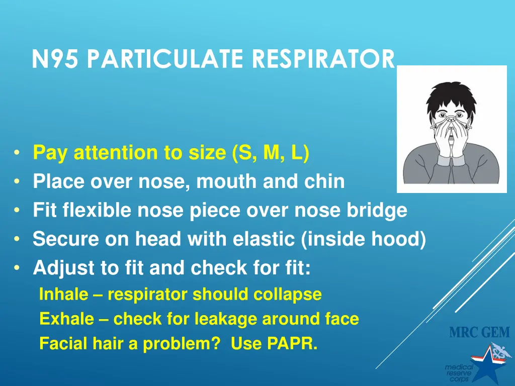 n95 particulate respirator