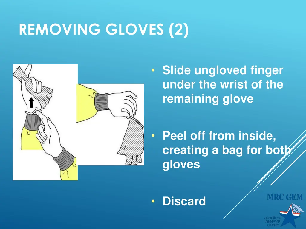 removing gloves 2