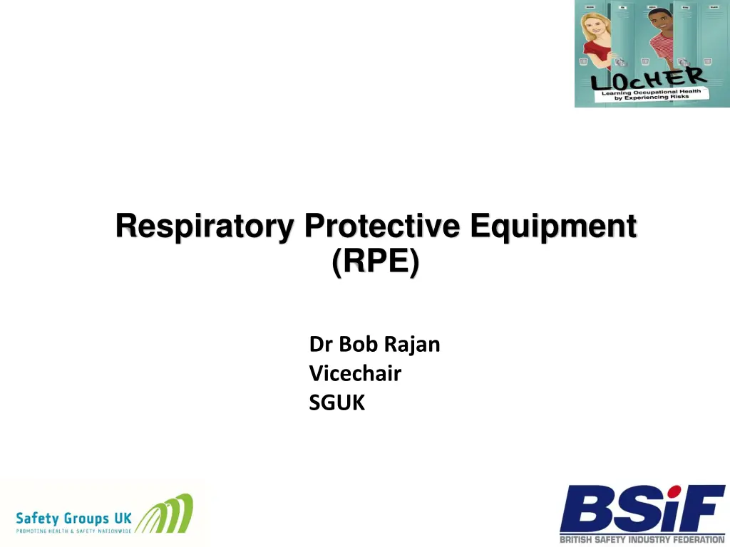 respiratory protective equipment rpe