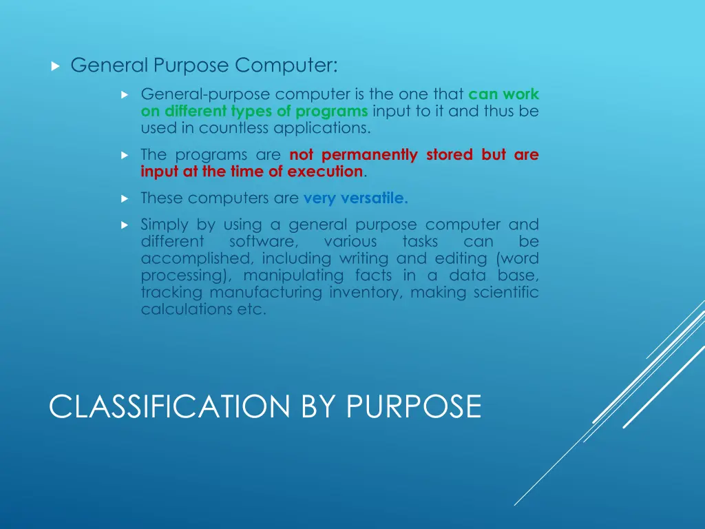 general purpose computer
