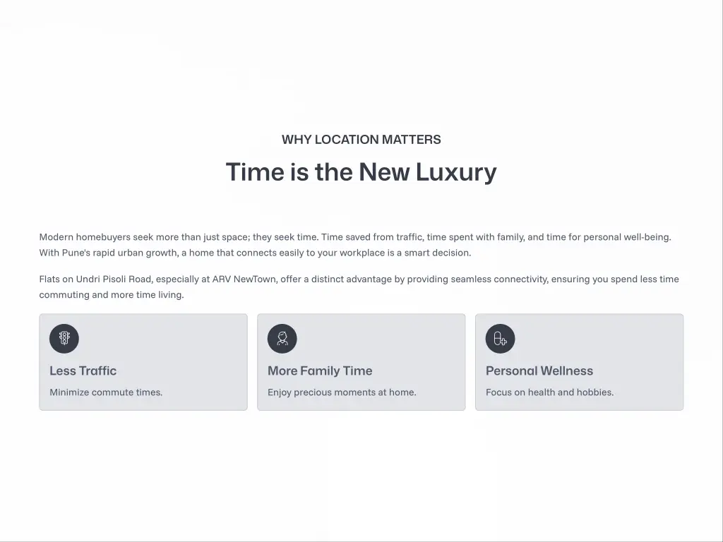 why location matters time is the new luxury
