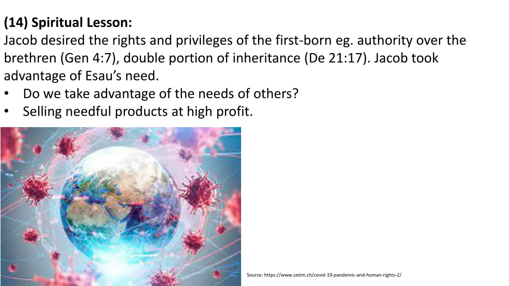 14 spiritual lesson jacob desired the rights