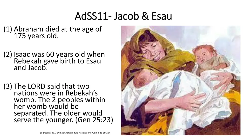 adss11 adss11 jacob esau jacob esau