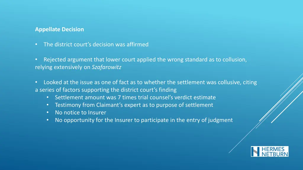 appellate decision