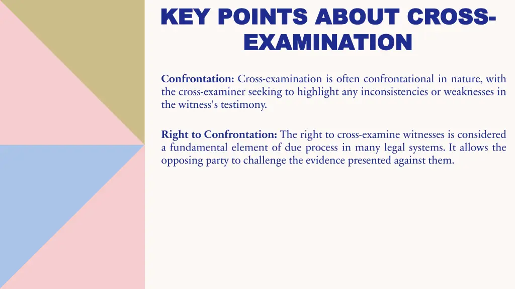 key points about cross key points about cross 1