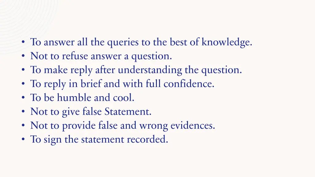 to answer all the queries to the best