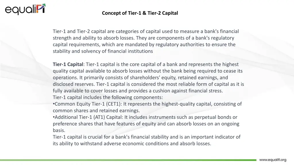 concept of tier 1 tier 2 capital