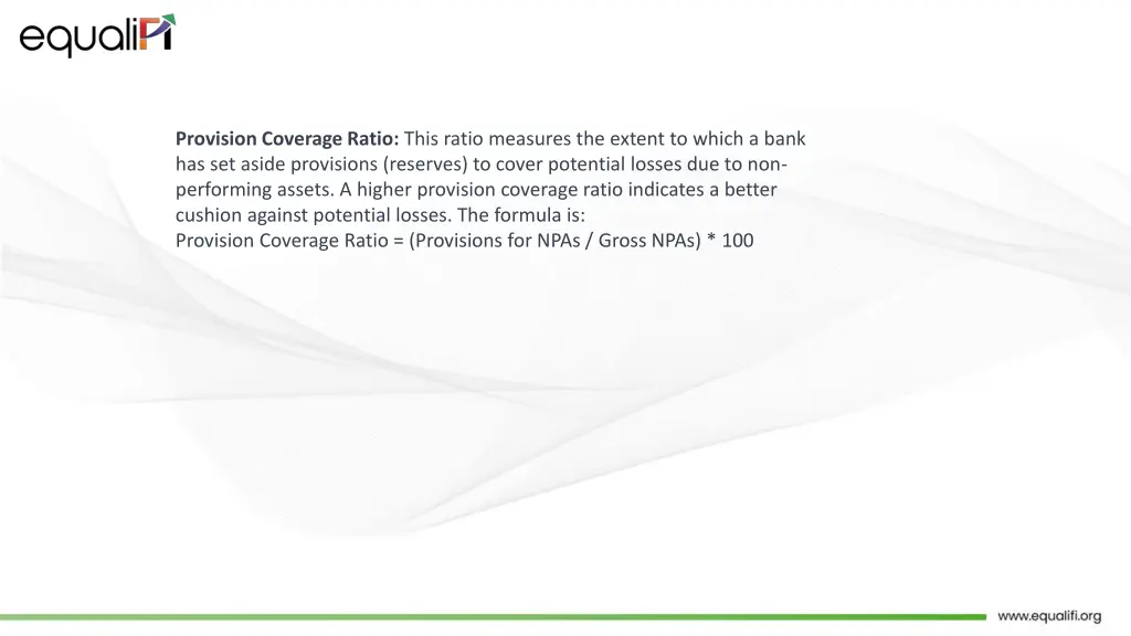 provision coverage ratio this ratio measures