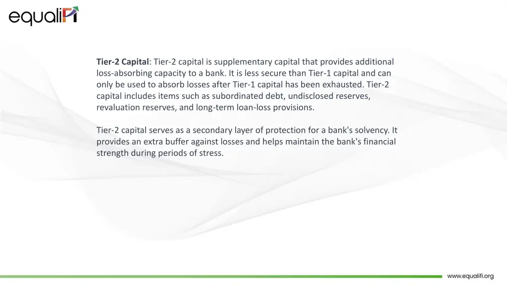 tier 2 capital tier 2 capital is supplementary