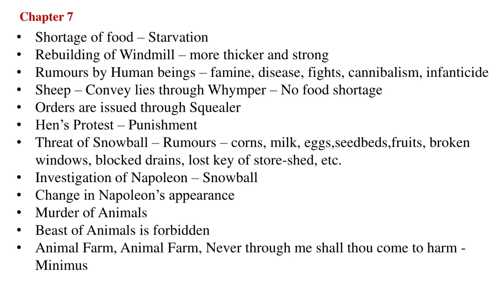 chapter 7 shortage of food starvation rebuilding