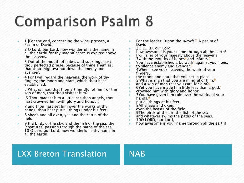 1 for the end concerning the wine presses a psalm