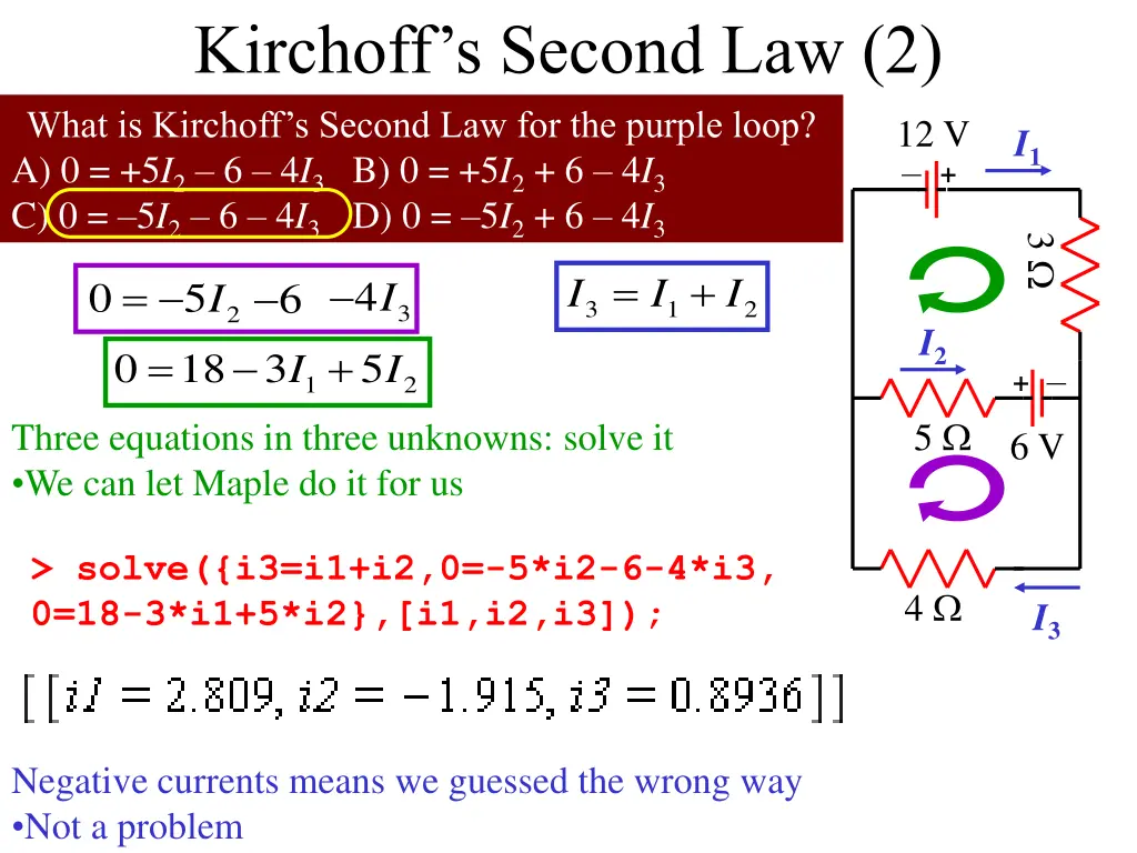 kirchoff s second law 2 what is kirchoff s second