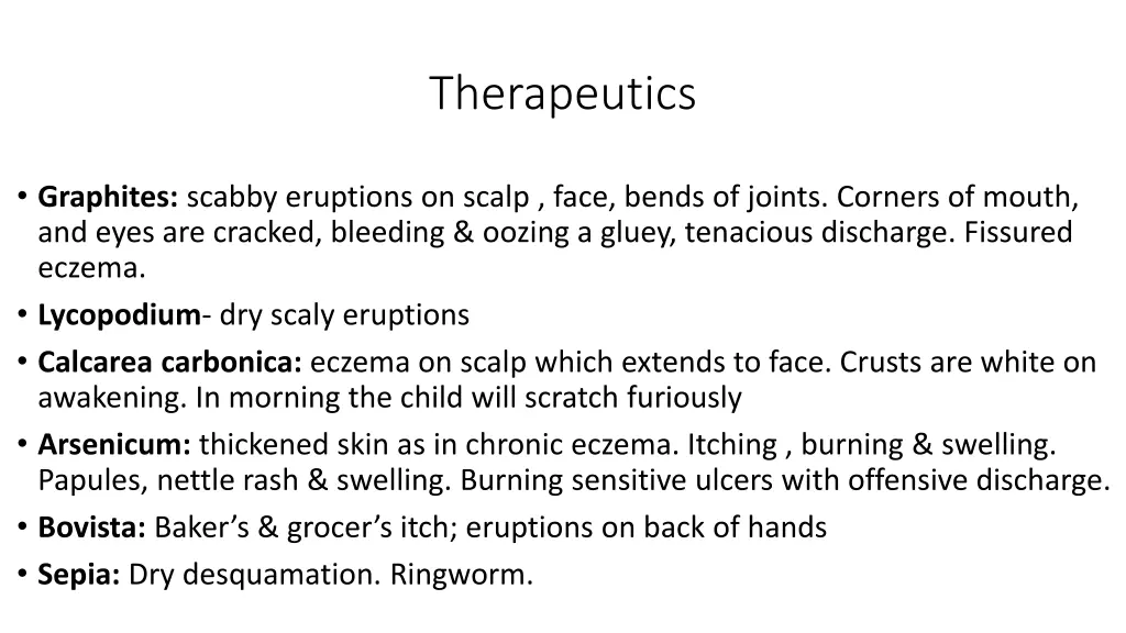 therapeutics