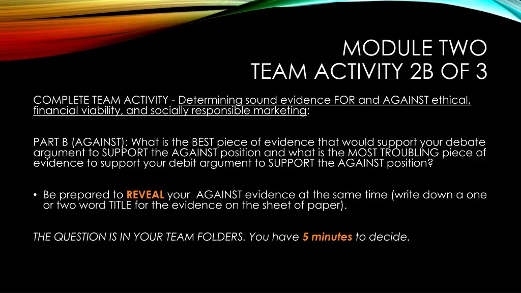 module two 2