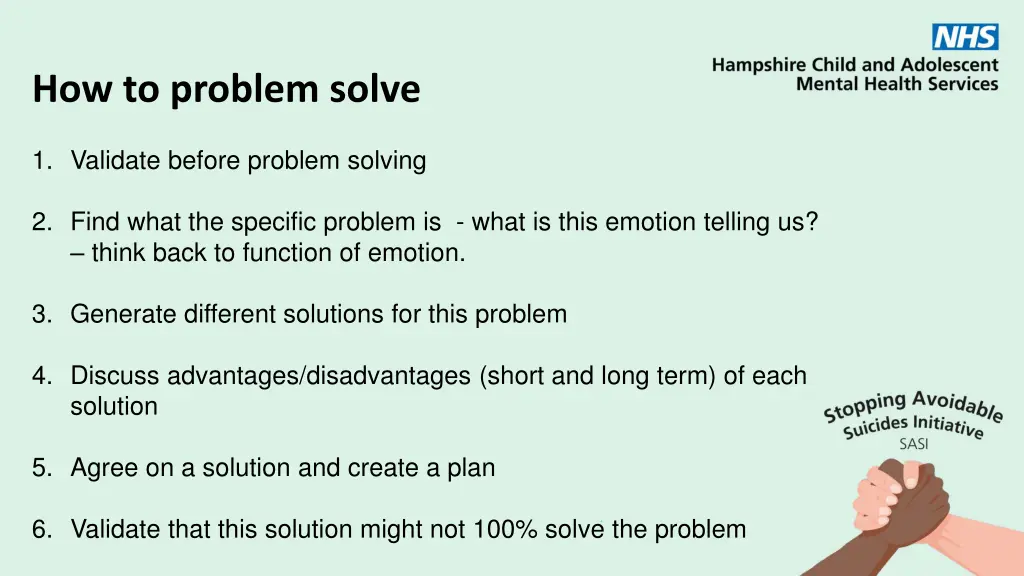 how to problem solve