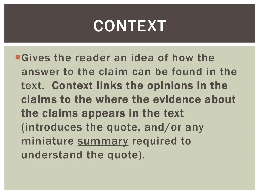 context