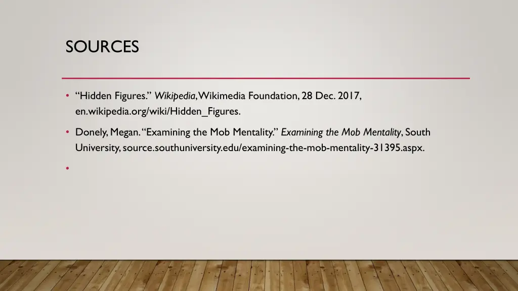 sources