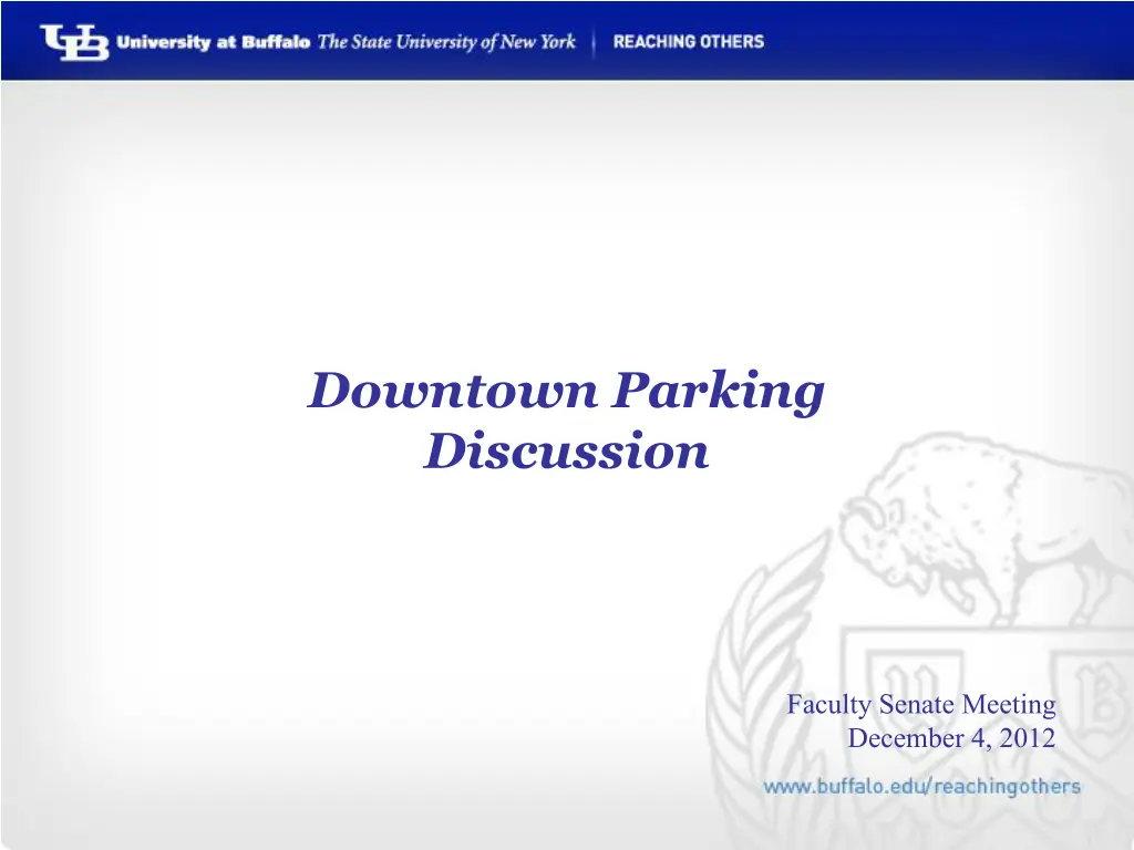 downtown parking discussion