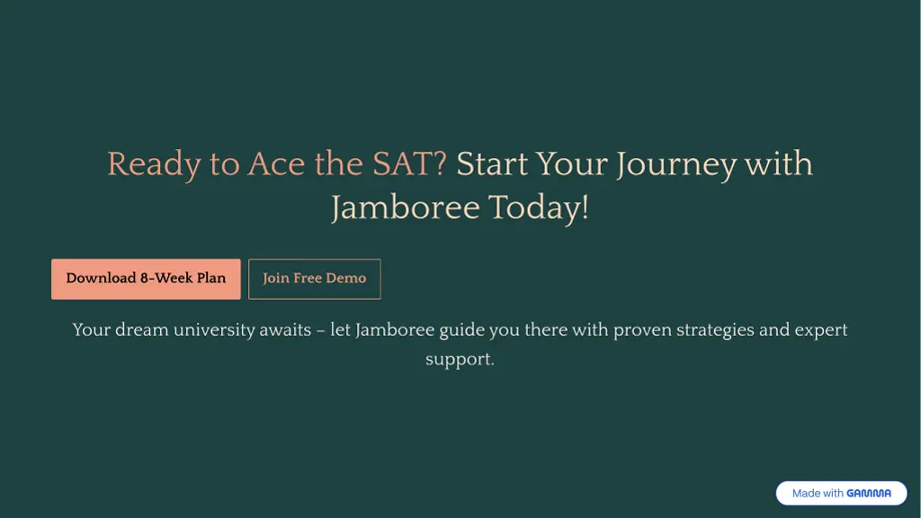 ready to ace the sat start your journey with