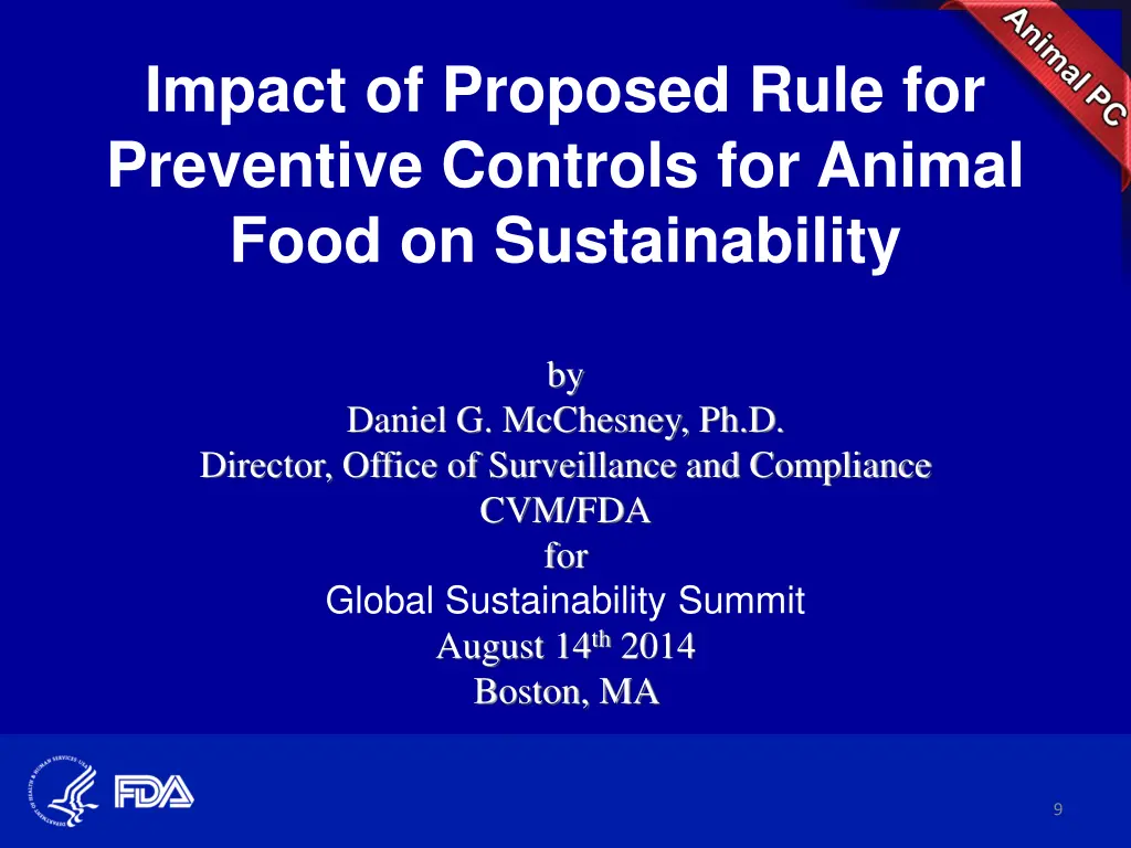 impact of proposed rule for preventive controls