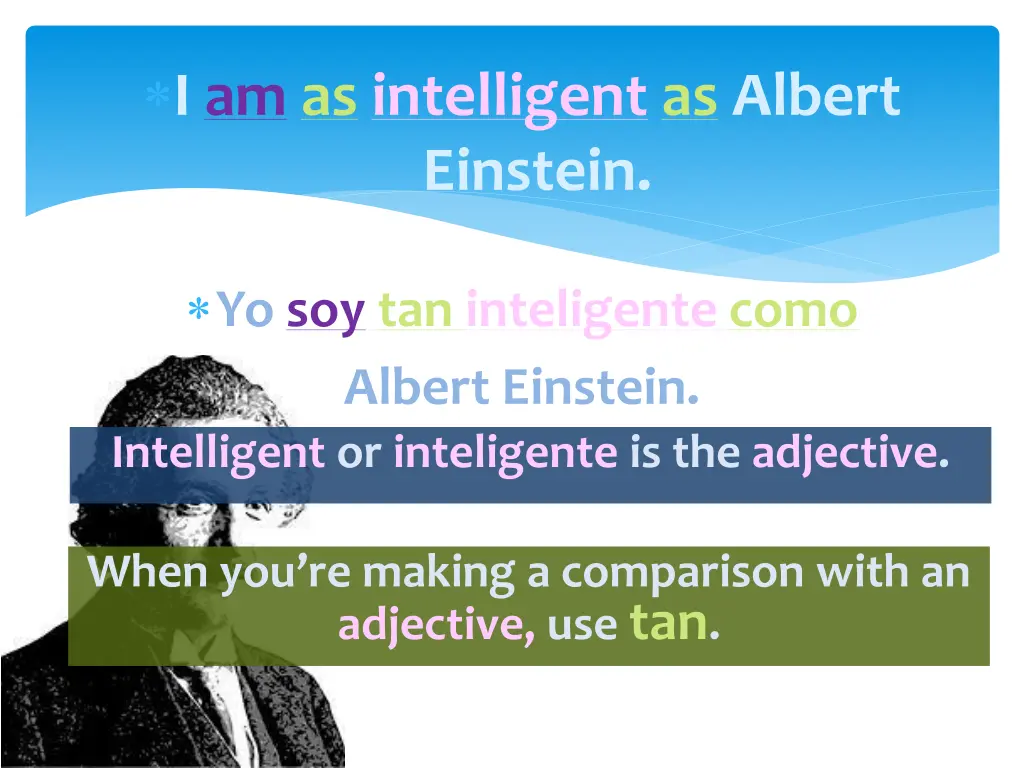 i am as intelligent as albert einstein