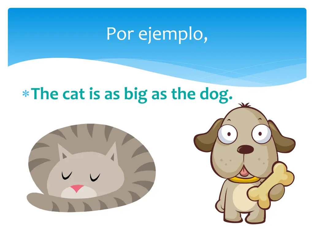 por ejemplo